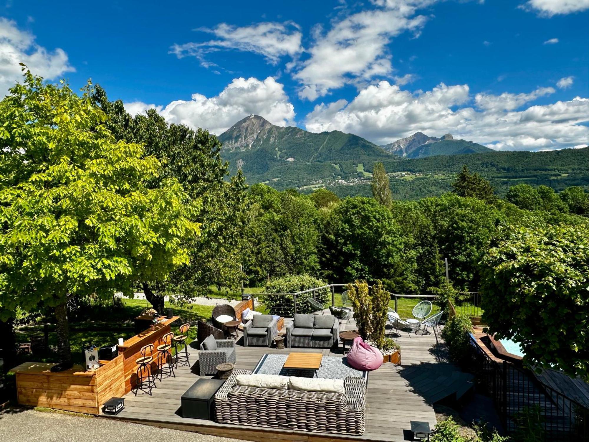 Chambre d'Hôtes La Grange des Ecrins Chabottes Extérieur photo